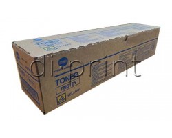 Тонер TN612 Y Konica Minolta bizhub C5501 С6501 (A0VW250, TN-612 yellow)