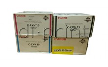 Комплект тонерів Canon C-EXV19 для imagePRESS C1/C1+ (CMYK)