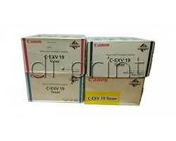 Комплект тонерів Canon C-EXV19 для imagePRESS C1/C1+ (CMYK)
